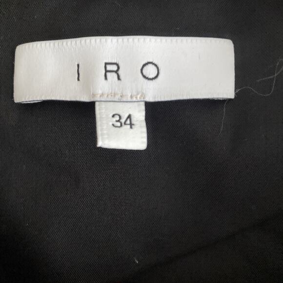 IRO Carene Tweed Jacket Blazer Knit Knotted Boucle Red Black Wool Blend 34 XS - Picture 10 of 11